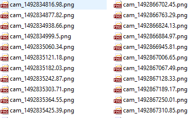 Chronolapse image naming, illustrating that the file names aren’t actually sequential